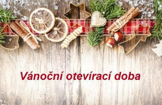 Vánoční otevírací doba